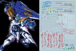 F13 MG Astray Blue Frame Decal Sheet