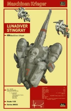 Maschinen Krieger MK03 1/35 Lunadiver Stingray Model Kit -Bandai Sales Store 0 2 45b6e6f6 492f 412e aad0 738102c38d9f