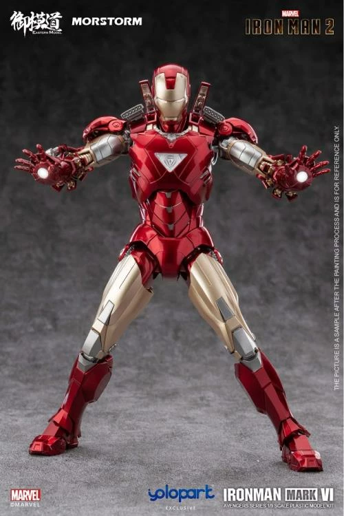 Iron Man 2 Iron Man Mark 4/6 Deluxe 1/9 Scale Model Kit 7 Iron Man 2 Iron Man Mark 4/6 Deluxe 1/9 Scale Model Kit - Image 5