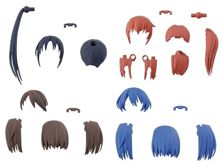 Bandai 30 Minutes Sisters Option Hair Style Parts Vol.2 Set Of 4 Accessory Kits 3 Bandai 30 Minutes Sisters Option Hair Style Parts Vol.2 Set Of 4 Accessory Kits