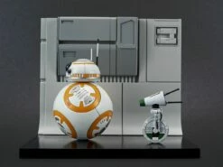 BB-8 & D-0 Diorama Set "Star Wars" (Rise Of Skywalker Ver.), Bandai Spirits Star Wars Plastic Model -Bandai Sales Store 1 12 bb 8 d 0 diorama set 09