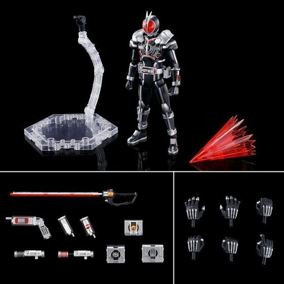 Bandai Kamen Rider 555 Figure-rise Standard Kamen Rider Faiz (Axel Form) Model Kit 11 Bandai Kamen Rider 555 Figure-rise Standard Kamen Rider Faiz (Axel Form) Model Kit - Image 9