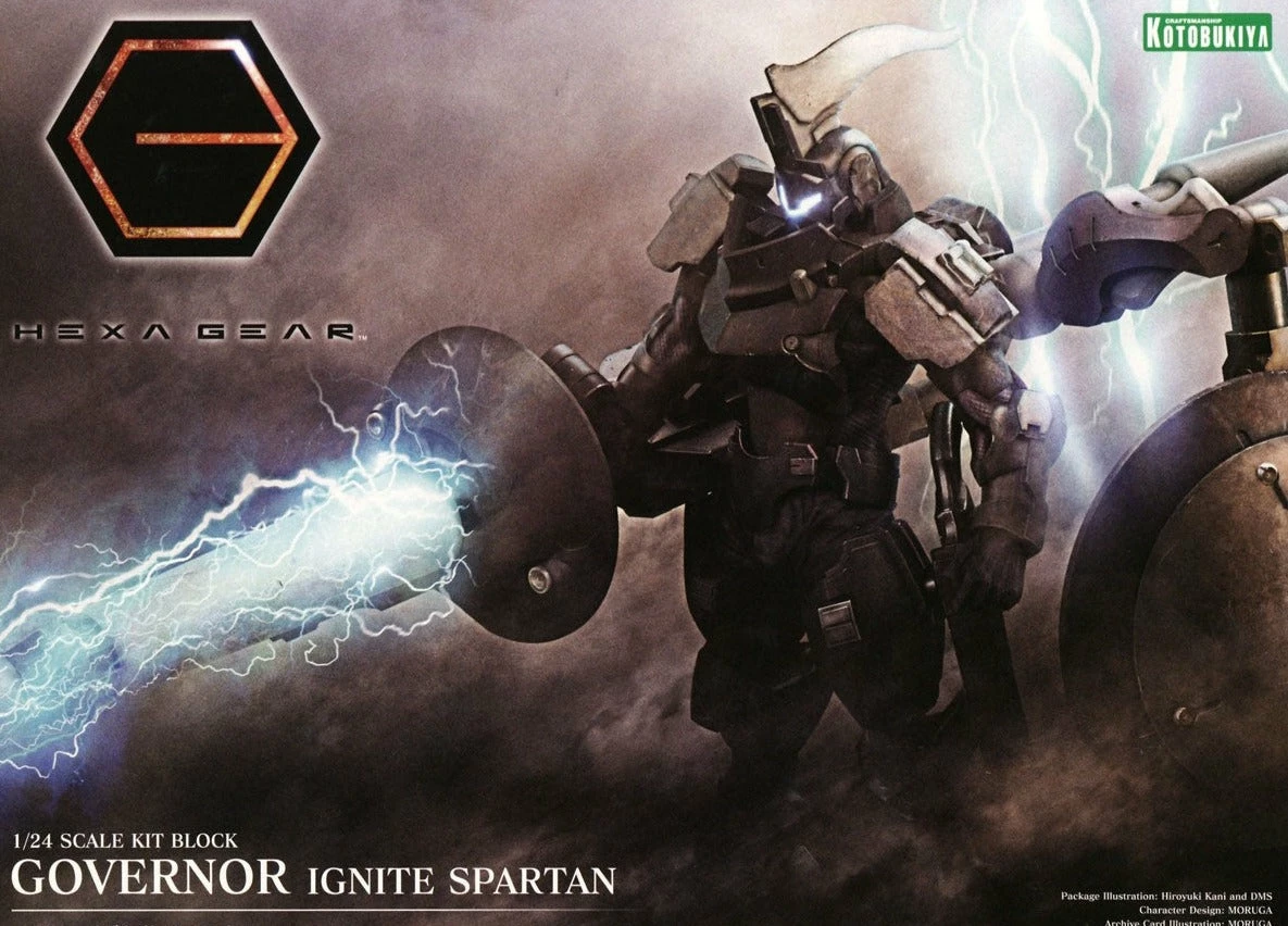 Hexa Gear Governor Ignite Spartan 1/24 Scale Model Kit 4 Hexa Gear Governor Ignite Spartan 1/24 Scale Model Kit - Image 2