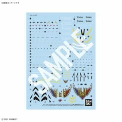 Bandai Macross Delta HG YF-29 Durandal Valkyrie (Maximilian Genius Machine) 1/100 Scale Water Slide Decal Sheet