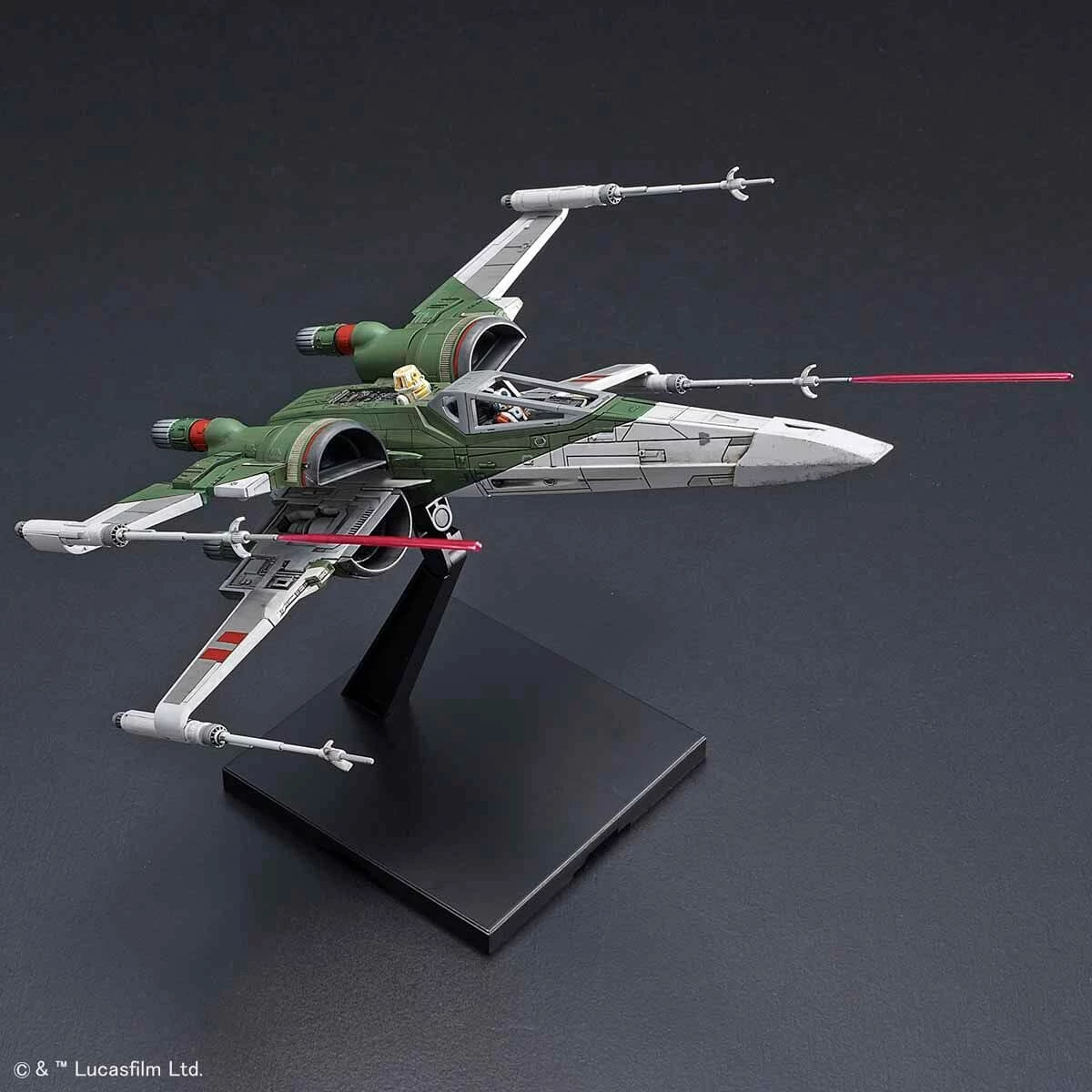 Bandai Star Wars The Rise Of Skywalker X-Wing Fighter 1/72 Scale Model Kit 6 Bandai Star Wars The Rise Of Skywalker X-Wing Fighter 1/72 Scale Model Kit - Image 4