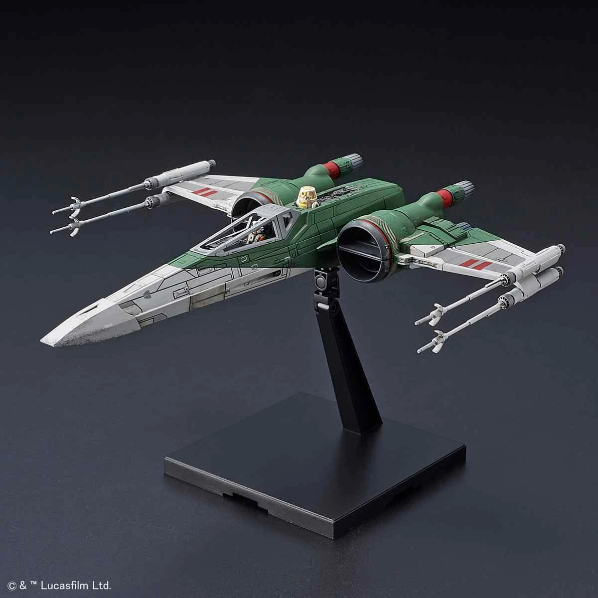 Bandai Star Wars The Rise Of Skywalker X-Wing Fighter 1/72 Scale Model Kit 7 Bandai Star Wars The Rise Of Skywalker X-Wing Fighter 1/72 Scale Model Kit - Image 5