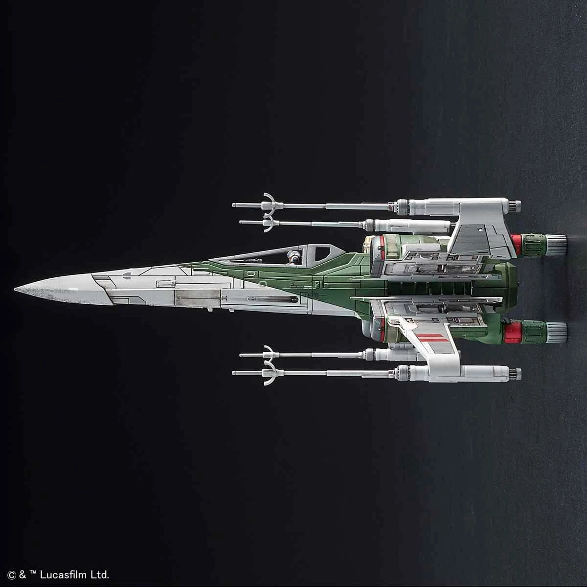 Bandai Star Wars The Rise Of Skywalker X-Wing Fighter 1/72 Scale Model Kit 10 Bandai Star Wars The Rise Of Skywalker X-Wing Fighter 1/72 Scale Model Kit - Image 8