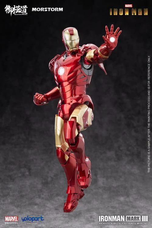 Iron Man Mark III Deluxe 1/9 Scale Model Kit 12 Iron Man Mark III Deluxe 1/9 Scale Model Kit - Image 10