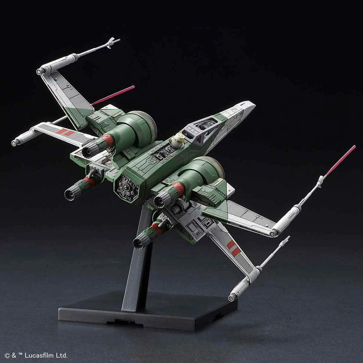 Bandai Star Wars The Rise Of Skywalker X-Wing Fighter 1/72 Scale Model Kit 15 Bandai Star Wars The Rise Of Skywalker X-Wing Fighter 1/72 Scale Model Kit - Image 13