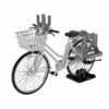 TomyTec Little Armory 1/12 LM006 Commuting Bicycle Defense School Silver -Bandai Sales Store 1 3e050162 6149 4bd8 969e a489268ff838