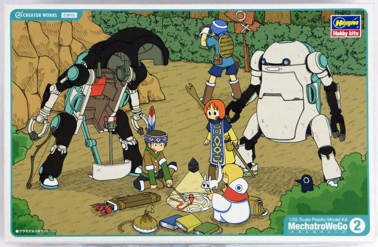 Hasegawa Mechatrowego No.02 "Milk & Cacao" (Two Kits In The Box) 4 Hasegawa Mechatrowego No.02 "Milk & Cacao" (Two Kits In The Box) - Image 2