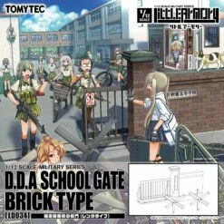 TomyTec Little Armory 1/12 LD034 Brick Defense School Gate