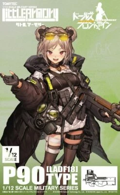 TomyTec Little Armory 1/12 LADF18 Dolls Frontline P90 Type Carbine