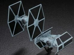 Bandai Star Wars Vehicle Model #007 TIE Advanced X1 & Fighter Set 1/144 Scale Model Kit