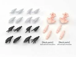 Bandai 30 Minutes Sisters Option Hand Parts (Black & White) Accessory Pack -Bandai Sales Store 21145450 3f66 4517 bc32 56e1c75fffac