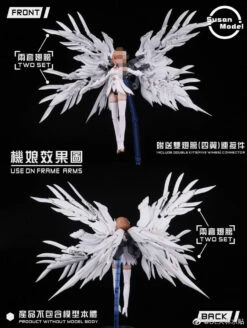 1/144 Wing Model Kit (White) Susan Model [SU013-A] -Bandai Sales Store 270252413 10221604076996660 1718060937064229500 n