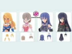 Bandai 30 Minutes Sisters Option Hair Style Parts Vol.8 Set Of 4 Accessory Kits