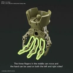 Bandai 30MM CIELNOVA OPTION ARMOR FOR ELITE OFFICER (DARK GREEN) -Bandai Sales Store 30mm cielnova option armor for elite officer dark green 03