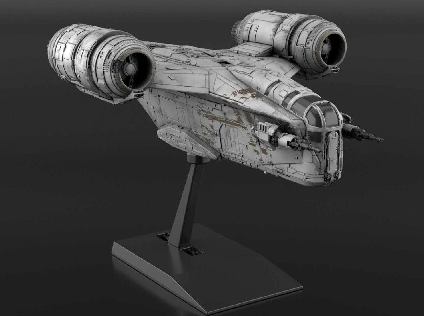 Bandai The Mandalorian Razor Crest Model Kit 10 Bandai The Mandalorian Razor Crest Model Kit - Image 8