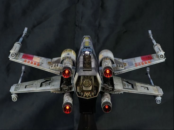 Bandai 1/48 X-Wing Starfighter Moving Edition 6 Bandai 1/48 X-Wing Starfighter Moving Edition - Image 4