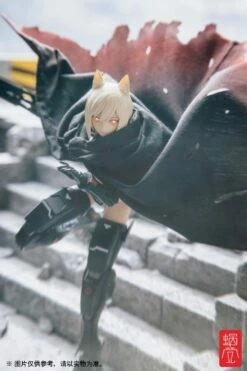 Snail Shell GN Project 1/12 Scale Wolf-001 Tactical Cloak Black & Red (Clothes Only) -Bandai Sales Store 79621031ae 1