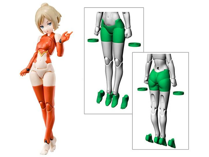 Megami Device M.S.G. 02 Bottom Set Skin Color C Model Kit 3 Megami Device M.S.G. 02 Bottom Set Skin Color C Model Kit
