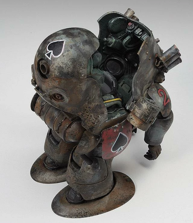 Hasegawa 1/20 Robot Battle V(Five) Maschinen Krieger 44 Type Mk44 Ammoknights (Smartgun Equipment Type & Fixed Armgun Type) 9 Hasegawa 1/20 Robot Battle V(Five) Maschinen Krieger 44 Type Mk44 Ammoknights (Smartgun Equipment Type & Fixed Armgun Type) - Image 7