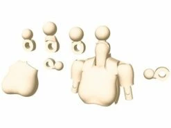 Megami Device M.S.G. 01 Top Set Skin Color A