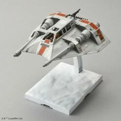 Bandai Star Wars 1/48 & 1/144 Snow Speeder Set -Bandai Sales Store BANDAI Star Wars Modelkit Snowspeeder Set image 3