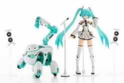 Kotobukiya Vocaloid Frame Music Girl Hatsune Miku (Maruttoys Ver.) & Tamotu (Miku Ver.) Model Kit Set -Bandai Sales Store FG145 MIKU TAMOTU 13
