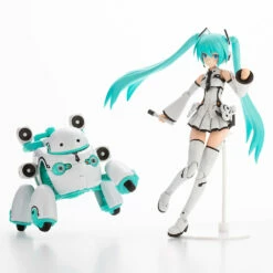 Kotobukiya Vocaloid Frame Music Girl Hatsune Miku (Maruttoys Ver.) & Tamotu (Miku Ver.) Model Kit Set -Bandai Sales Store FG145 MIKU TAMOTU 14