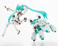 Kotobukiya Vocaloid Frame Music Girl Hatsune Miku (Maruttoys Ver.) & Tamotu (Miku Ver.) Model Kit Set -Bandai Sales Store FG145 MIKU TAMOTU 17
