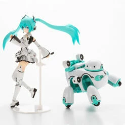 Kotobukiya Vocaloid Frame Music Girl Hatsune Miku (Maruttoys Ver.) & Tamotu (Miku Ver.) Model Kit Set -Bandai Sales Store FG145 MIKU TAMOTU 19