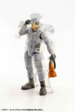 Hexa Gear Governor Engineer 1/24 Scale Model Kit Set (Ver. A) -Bandai Sales Store HG104 engineerset a 12