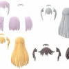 Bandai 30 Minutes Sisters Option Hair Style Parts Vol. 4 Set Of 4 Accessory Kits -Bandai Sales Store a15c527f db6c 407a b9c5 36efe21f815d 1