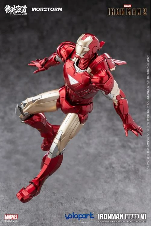 Iron Man 2 Iron Man Mark 4/6 Deluxe 1/9 Scale Model Kit 8 Iron Man 2 Iron Man Mark 4/6 Deluxe 1/9 Scale Model Kit - Image 6