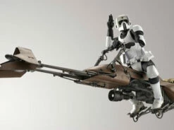 Bandai Star Wars 1/12 Scale Model Kit - Scout Trooper With Speeder Bike