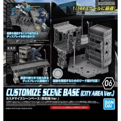 Bandai 30 Minutes Missions #06 Customize Scene Base (City Area) Accessory Set -Bandai Sales Store bans61330 0