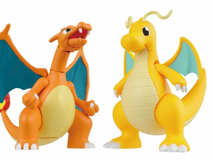 Bandai Pokemon Charizard & Dragonite Model Kit Set 3 Bandai Pokemon Charizard & Dragonite Model Kit Set