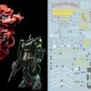 C60 HGUC Revive Zaku II Char's & Real Type Decal Sheet