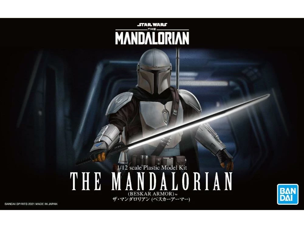 Bandai The Mandalorian (Beskar Armor) 1/12 Scale Model Kit 4 Bandai The Mandalorian (Beskar Armor) 1/12 Scale Model Kit - Image 2