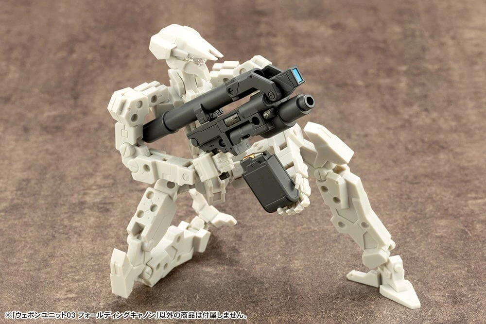 M.S.G. Modeling Support Goods Weapon Unit 03 Folding Cannon 10 M.S.G. Modeling Support Goods Weapon Unit 03 Folding Cannon - Image 8