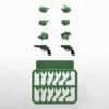 Little Armory LAOP07 Figma Tactical Gloves 2 Revolver Set (Green) -Bandai Sales Store d92555f2 5a82 4da2 8038 6461b3b41178