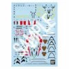 Bandai Macross Frontier HG YF-29 Durandal Valkyrie (Saotome Alto) Special Water Slide Decals Sheet -Bandai Sales Store dcf32a1f 995c 4b8d b8f9 9ce917aba80f