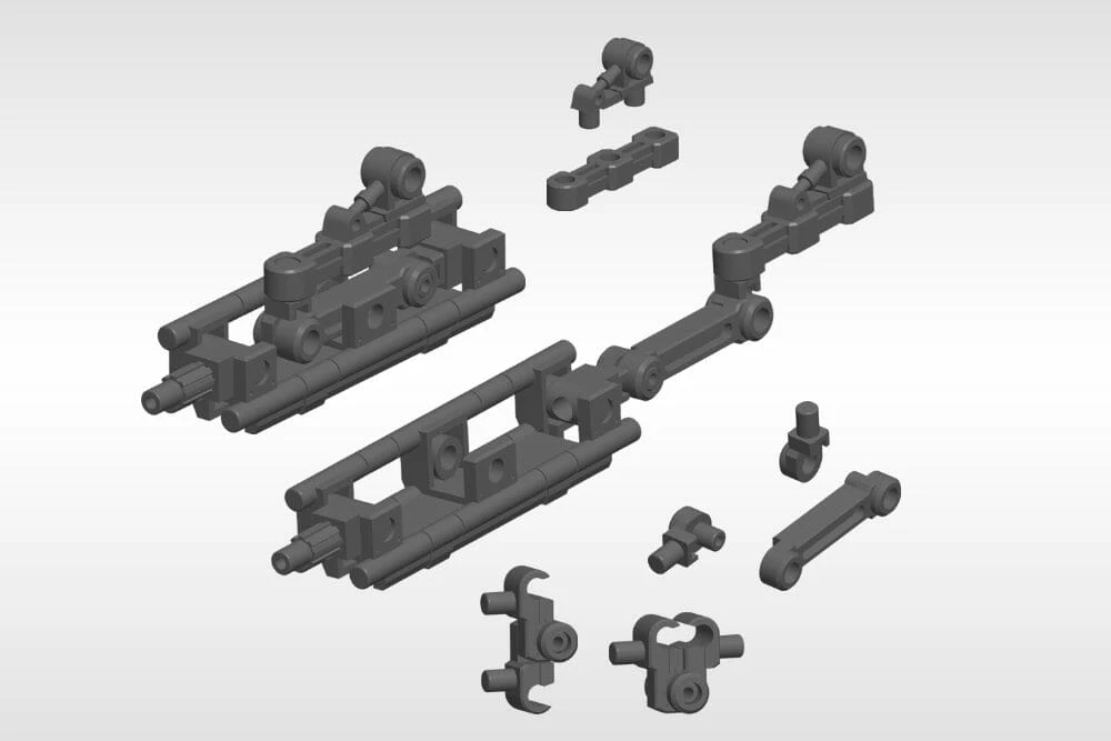 M.S.G. Modeling Support Goods Mecha Supply 01 Flexible Arms (Type A) 11 M.S.G. Modeling Support Goods Mecha Supply 01 Flexible Arms (Type A) - Image 9