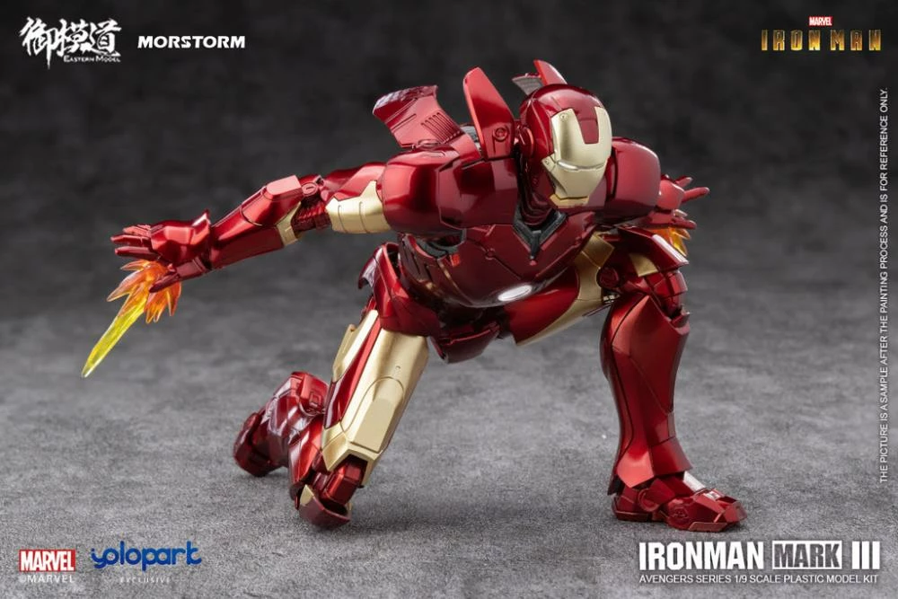 Iron Man Mark III Deluxe 1/9 Scale Model Kit 14 Iron Man Mark III Deluxe 1/9 Scale Model Kit - Image 12