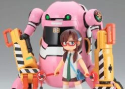 Hasegawa 1/20 Mechatro WeGo Eva Collaboration Series Vol.3 Unit-08 (Power Arm) + Mari Makinami Illustrious