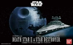 Death Star II 1/2,700,000 & Star Destroyer 1/14,500 "Star Wars", Bandai Star Wars Plastic Model -Bandai Sales Store image 4129