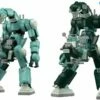 Hasegawa 1/35 Mechatro Chubu No. 01 Light Green And Green