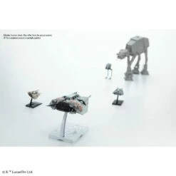 Bandai Star Wars 1/48 & 1/144 Snow Speeder Set -Bandai Sales Store snowspeeder set 6